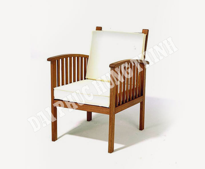 Cairo arm chair with cushion