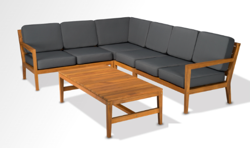 acacia outdoor sofa furniture set